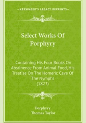 The Select Works of Porphyry