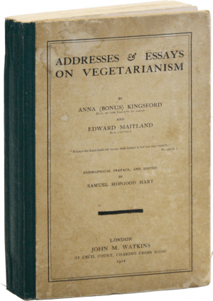 Address and Essays on Vegetarianism