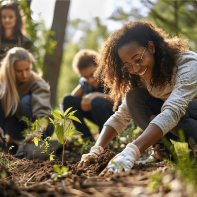 Gardeners - contributing to food security