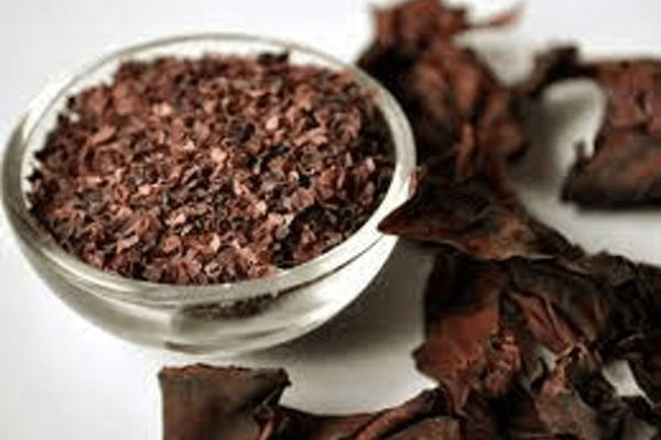 Making Dulse Flakes in a coffee grinder